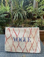 Vogue Pochette Bianca Rossa In