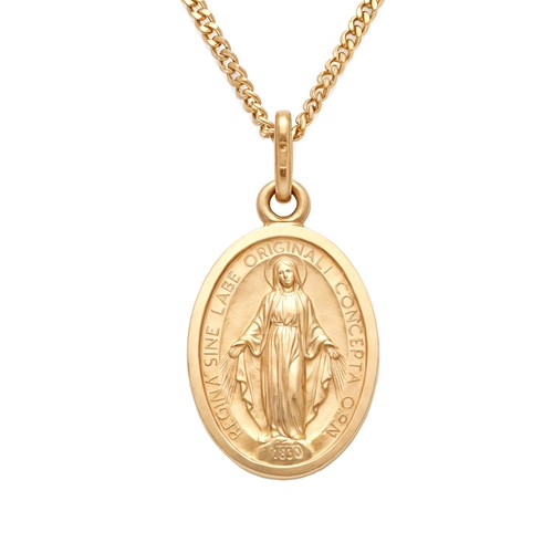 Collana con ciondolo - , medaglia