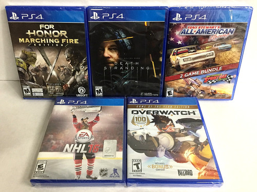 Lotto giochi playstation 4 - 5,