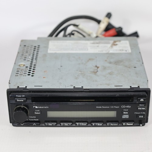Nakamichi 45z car audio - nakamichi,
