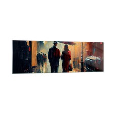 Quadro vetro 160x50cm - quadro, su