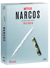NARCOS - TRILOGIA - COFANETTO DI 8 BLU-RAY LIMITED EDITION DELUXE CON GADGET