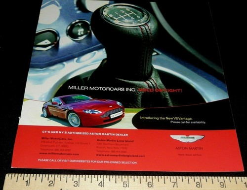 Pubblicità aston martin - pubblicità,