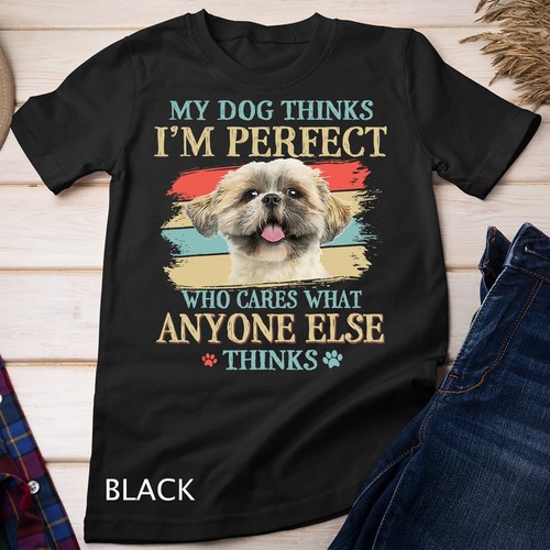 Maglietta unisex dog thinks - maglietta,