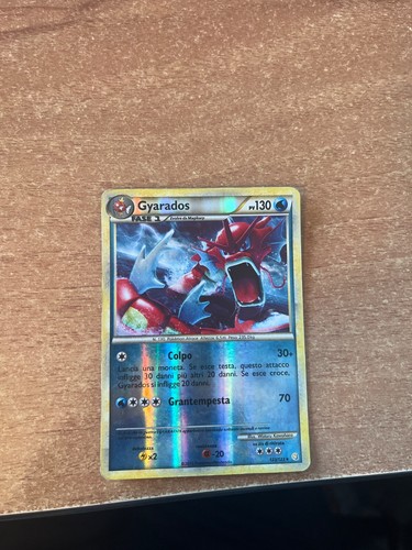 Carta pokémon gyarados shiny - carta,