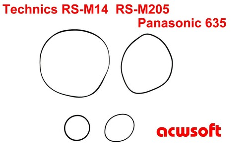 Cinghia per technics m14 - technics, rs-m14