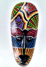 Wood Mask Handmade Tribal