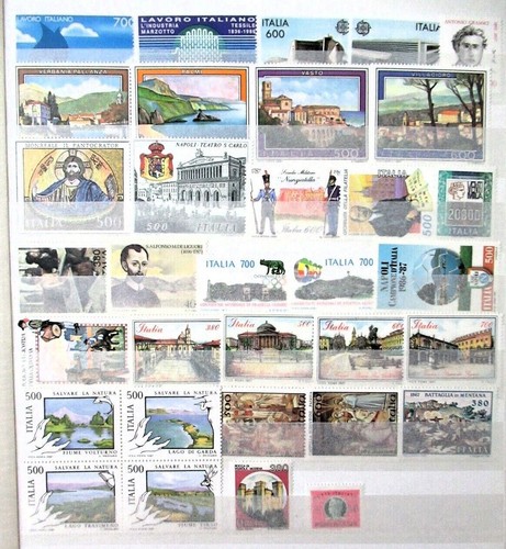 Italia repubblica mnh annata - italia,