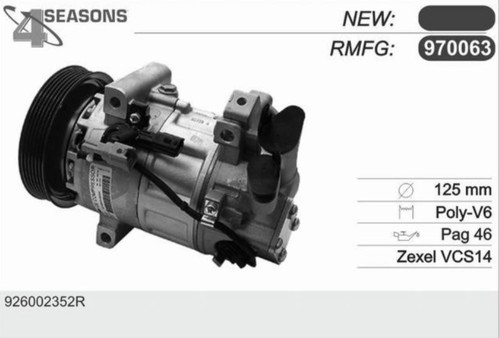 Ahe 970063 compressore - -,