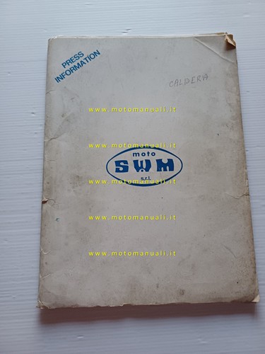Swm motore kart 125 - swm, 1979