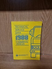 DATI DI SERVIZIO TECNICO 1988