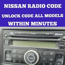 ✅CODICE RADIO NISSAN