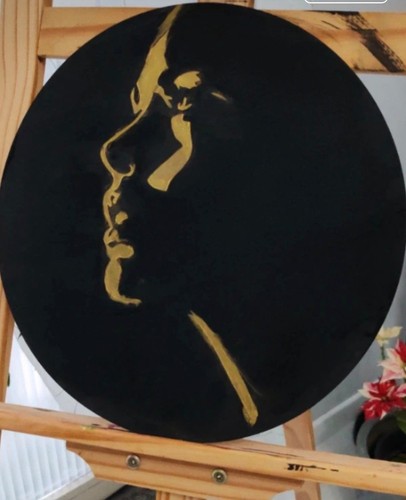 Arte legno base rotonda - legno,