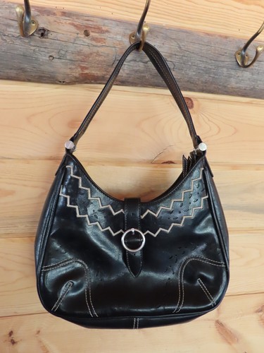 Borsa fina firenze nera - firenze, con