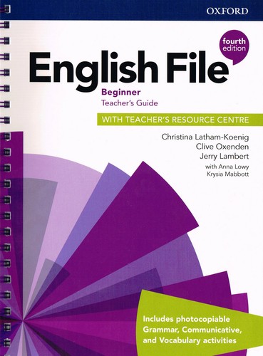 Oxford english file beginner - english,