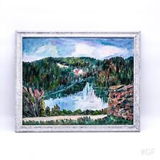 Vintage Dipinto A Olio