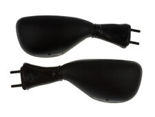 Coppia specchietti neri per