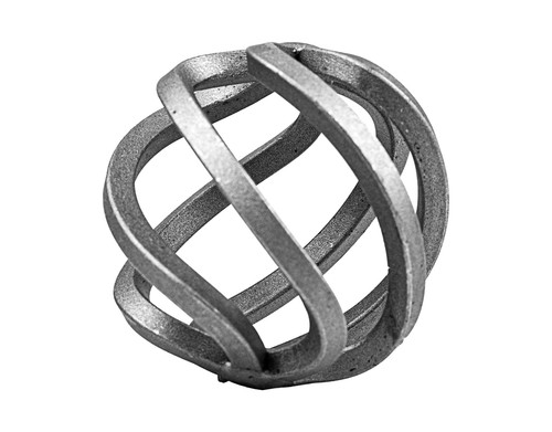 Cesto ornamentale sfera - cesto,