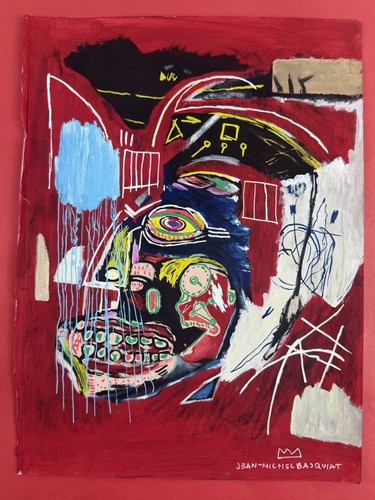 Jean michel basquiat quadro - basquiat,
