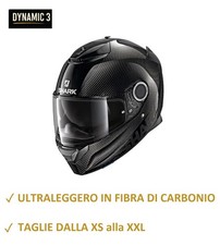 Shark Casco integrale Spartan Carbon 1.2 Skin Color Nero Antracite Ultra Leggero