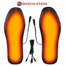 Solette USB Riscaldate per Scarponi Invernali Sci Tappetino Scaldapiedi 