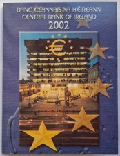 IRLANDA - DIVISIONALE 2002 FDC - 1° EMISSIONE IN EURO