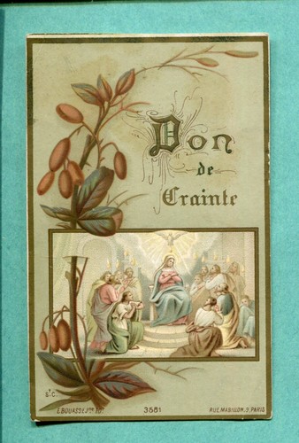 Antico santino francese il - ,