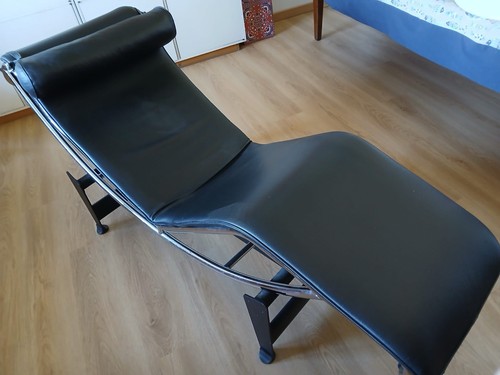 Chaise longue corbusier lc4 - longue,
