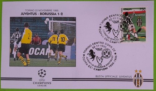 Busta primo giorno fdc juve - giorno, juve-
