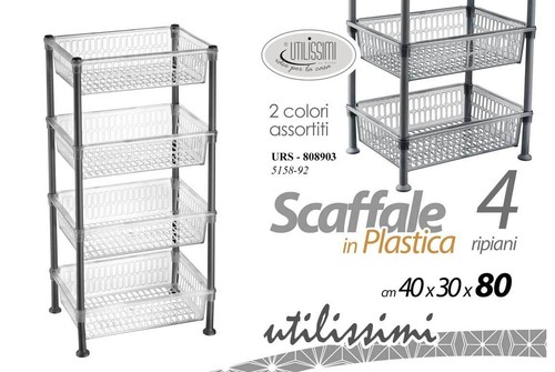 Scaffale mobile porta - mobile,