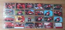 SCHEDE TELEFONICHE TELECOM EURO LOTTO 24 SCHEDE MOTO GP DUCATI RARE