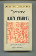 Cicerone LETTERE Rizzoli BUR