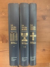 LA SACRA BIBBIA trad. Galbiati, Selezione dal Reader 1968 3 vol.
