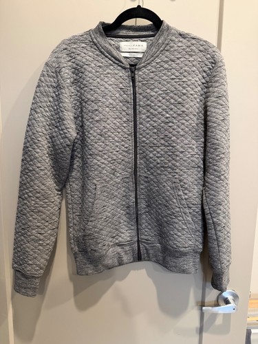 Zara man full zip grey - man,