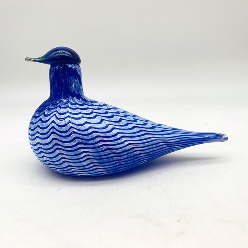 Colomba uccellino blu - in, vetro