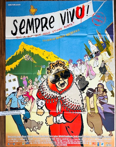 Affiche cinéma sempre vivu - affiche,