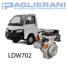 LDW702 Motore Originale Lombardini Piaggio APE Porter 686cc (90.000 KM)