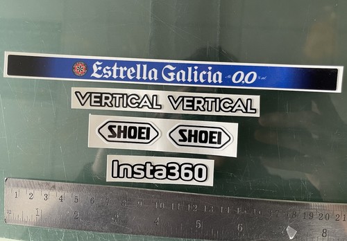 Adesivi decalcomanie visiera