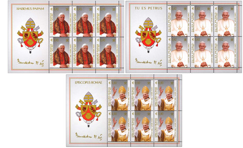 2005 vaticano foglietti - –,