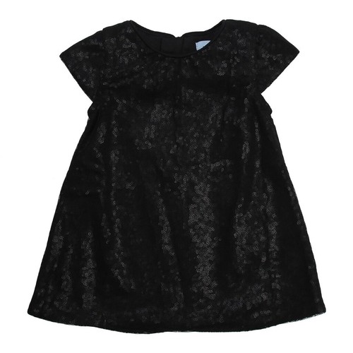 Abito nero paillettes - , bambina