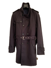 Trench nero uomo Tg 48/50