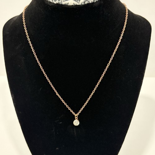 Collana con ciondolo cristallo