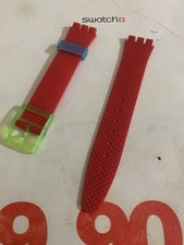 SWATCH  Cinturino X Gent  17 MM. PIRAMIDE Rosso Nuovo Compatibile