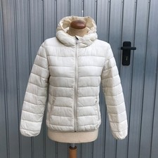 Piumino bianco burro taglia S