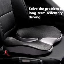 Cuscino ortopedico sedile auto memory foam antiscivolo sollievo dolore