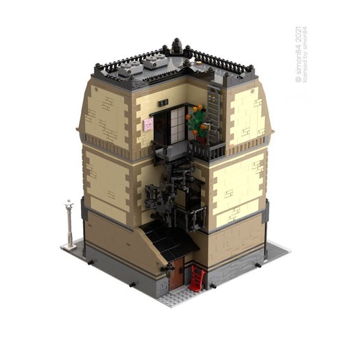 Moc 88507 vecchio edificio - moc-88507,