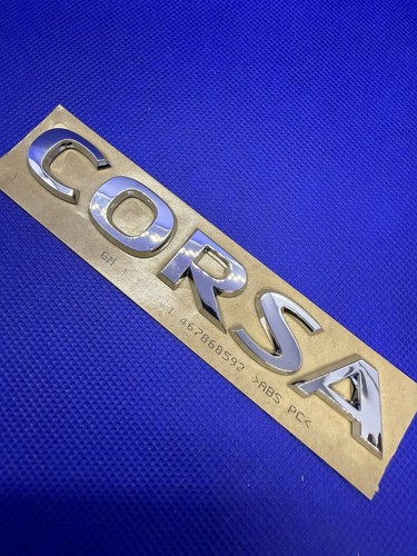 Emblema logo opel corsa - opel, f