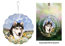 Spinner a vento Siberian Husky