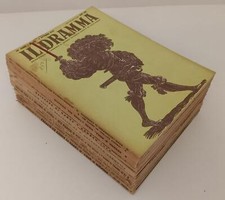 LR- LOTTO RIVISTA DRAMMA 12 NUMERI 1941/1952 - B- ZFS303