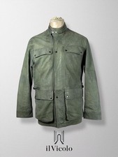 Giacca in pelle vintage stile